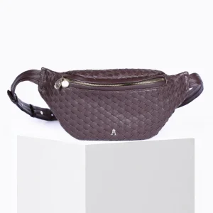 Discount Belt Bag Tressé Brownie Sacs Bananes | Sacs Tressés