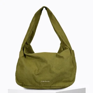 Best Sale Petit Hobo coton Vert Sac Hobo