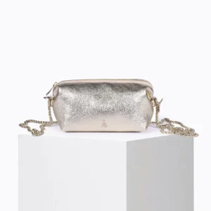 Discount Pochette Nuage Platine Mini Sacs | Sacs Métallisés