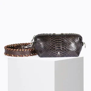 Outlet Pochette Nuage Python Choco Mini Sacs