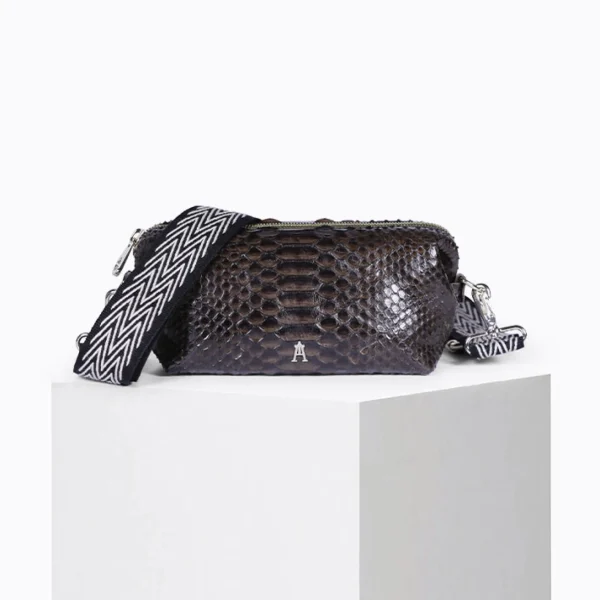 Outlet Pochette Nuage Python Choco Mini Sacs