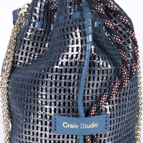 Store Sac Bibi métallisé Chrome Sacs Bandoulières | Sacs Perforés