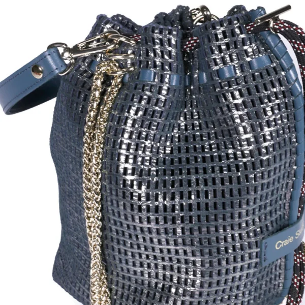 Store Sac Bibi métallisé Chrome Sacs Bandoulières | Sacs Perforés