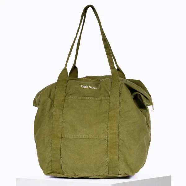 Sale Sac 24H coton Vert Les Cabas | Grands Cabas