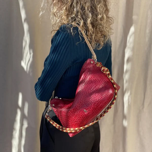 Online Sac Mallow Bubble Red Sacs Souple