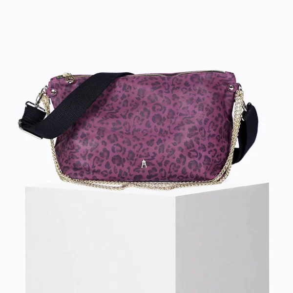 Shop Sac Mallow Léo Prune Sacs Souple