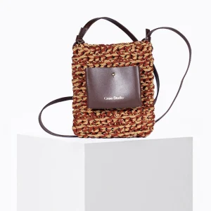 New Sac Zephyr macramé Choco Mix Mini Sacs | Sacs Bandoulières